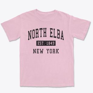 North Elba New York Classic Established Premium Heavyweight T-shirt