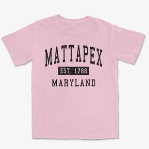 Mattapex Maryland Classic Established Premium Heavyweight T-shirt