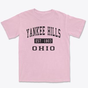 Yankee Hills Ohio Classic Established Premium Heavyweight T-shirt