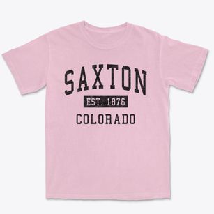 Saxton Colorado Classic Established Premium Heavyweight T-shirt