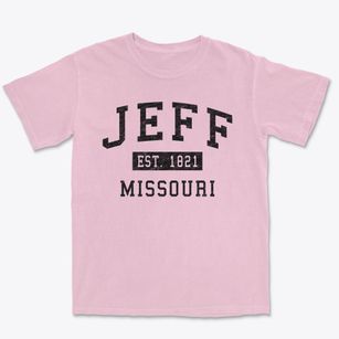 Jeff Missouri Classic Established Premium Heavyweight T-shirt