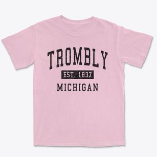 Trombly Michigan Classic Established Premium Heavyweight T-shirt