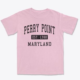 Perry Point Maryland Classic Established Premium Heavyweight T-shirt