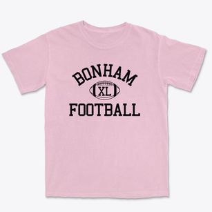 Bonham High School Classic Football Premium Heavyweight T-shirt