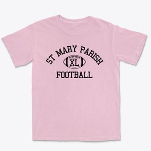 St Mary Parish Classic Football Premium Heavyweight T-shirt