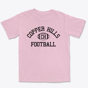 Copper Hills High School Classic Football Premium Heavyweight T-shirt