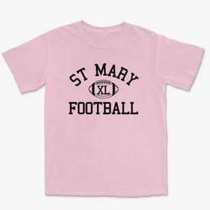 St Mary Parish Classic Football Premium Heavyweight T-shirt