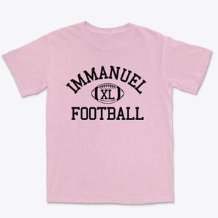 Immanuel Lutheran School Classic Football Premium Heavyweight T-shirt
