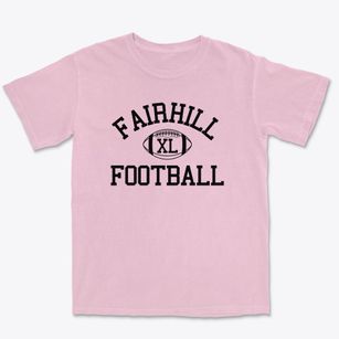Fairhill Christian School Classic Football Premium Heavyweight T-shirt