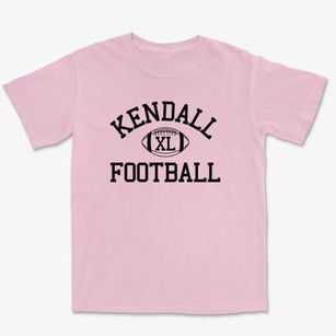 Kendall Christian School Classic Football Premium Heavyweight T-shirt