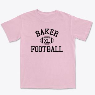 Baker Classic Football Premium Heavyweight T-shirt