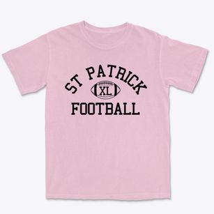St Patrick Parish Classic Football Premium Heavyweight T-shirt