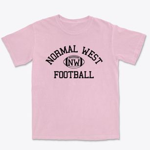 Normal Community West High School Classic Football Premium Heavyweight T-shirt