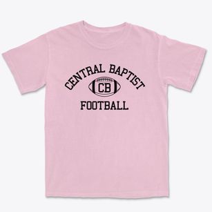 Central Baptist School Classic Football Premium Heavyweight T-shirt
