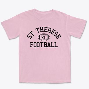 St Therese Of The Infant Jesus (little F Classic Football Premium Heavyweight T-shirt
