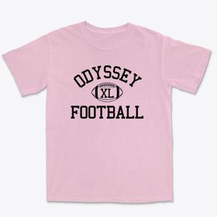 Odyssey Charter School Classic Football Premium Heavyweight T-shirt
