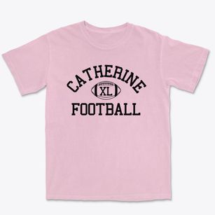 Catherine & Count Basie Junior High Classic Football Premium Heavyweight T-shirt