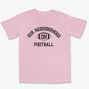 Our Neighborhood School Classic Football Premium Heavyweight T-shirt