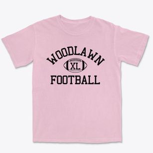 Woodlawn High School Classic Football Premium Heavyweight T-shirt