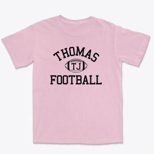 Thomas Jefferson Magnet School Classic Football Premium Heavyweight T-shirt