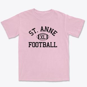 Saint Anne Ukranian School Classic Football Premium Heavyweight T-shirt