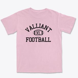 Valliant High School Classic Football Premium Heavyweight T-shirt