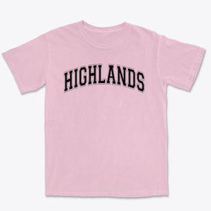 Highlands Elementary School Varsity Arch Premium Heavyweight T-shirt