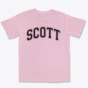 Scott Elementary School Varsity Arch Premium Heavyweight T-shirt
