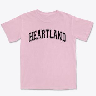 Heartland Elementary School Varsity Arch Premium Heavyweight T-shirt