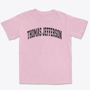 Thomas Jefferson Middle School Varsity Arch Premium Heavyweight T-shirt