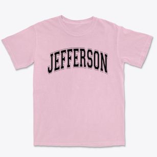 Thomas Jefferson High School Varsity Arch Premium Heavyweight T-shirt