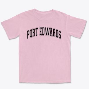 Port Edwards Elementary School Varsity Arch Premium Heavyweight T-shirt