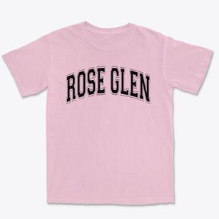 Rose Glen Elementary School Varsity Arch Premium Heavyweight T-shirt