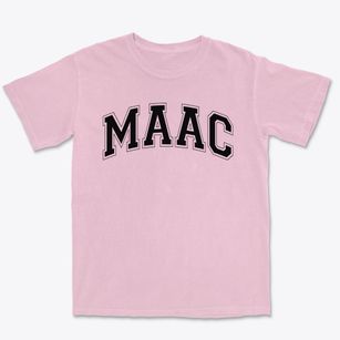 Maac Community Charter School Varsity Arch Premium Heavyweight T-shirt