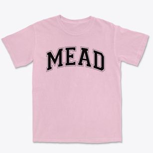 Mead Elementary School Varsity Arch Premium Heavyweight T-shirt
