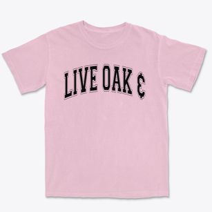 Live Oak Elementary & Middle School Varsity Arch Premium Heavyweight T-shirt