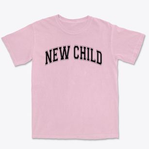 New Child School Montessori Varsity Arch Premium Heavyweight T-shirt
