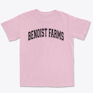 Benoist Farms Elementary School Varsity Arch Premium Heavyweight T-shirt