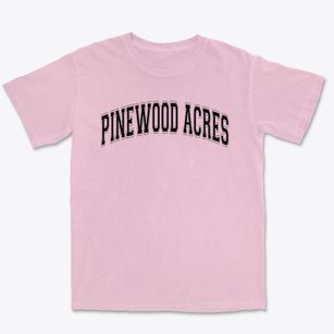Pinewood Acres School Varsity Arch Premium Heavyweight T-shirt