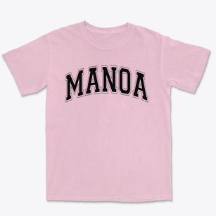 Manoa Elementary School Varsity Arch Premium Heavyweight T-shirt