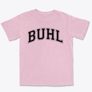 Buhl High School Varsity Arch Premium Heavyweight T-shirt