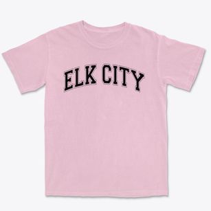 Elk City School Varsity Arch Premium Heavyweight T-shirt