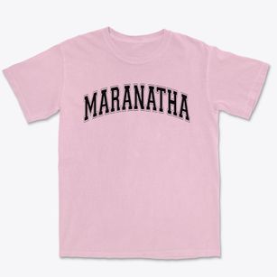 Maranatha Christian Academy Varsity Arch Premium Heavyweight T-shirt