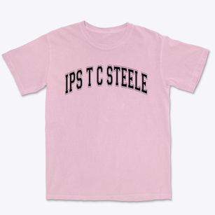 Ips T C Steele School #98 Varsity Arch Premium Heavyweight T-shirt