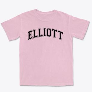 Elliott Elementary School Varsity Arch Premium Heavyweight T-shirt