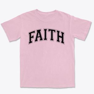 Faith Christian School Varsity Arch Premium Heavyweight T-shirt