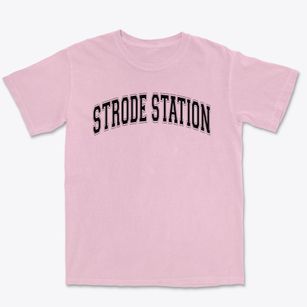 Strode Station Elementary School Varsity Arch Premium Heavyweight T-shirt