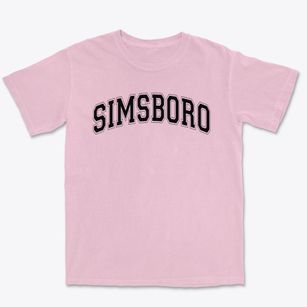 Simsboro School Varsity Arch Premium Heavyweight T-shirt