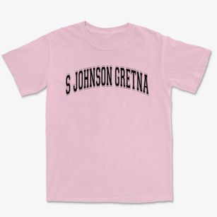 S Johnson Gretna Park Elementary School Varsity Arch Premium Heavyweight T-shirt