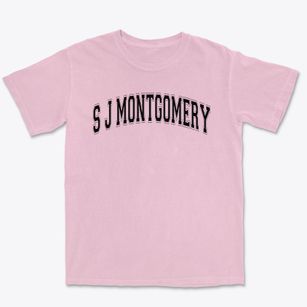 S J Montgomery Elementary School Varsity Arch Premium Heavyweight T-shirt